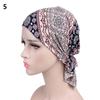 New Fashion Beanie Muslim Cancer Chemo Hat Printed Headwear Turban Hat Head Wrap Cap