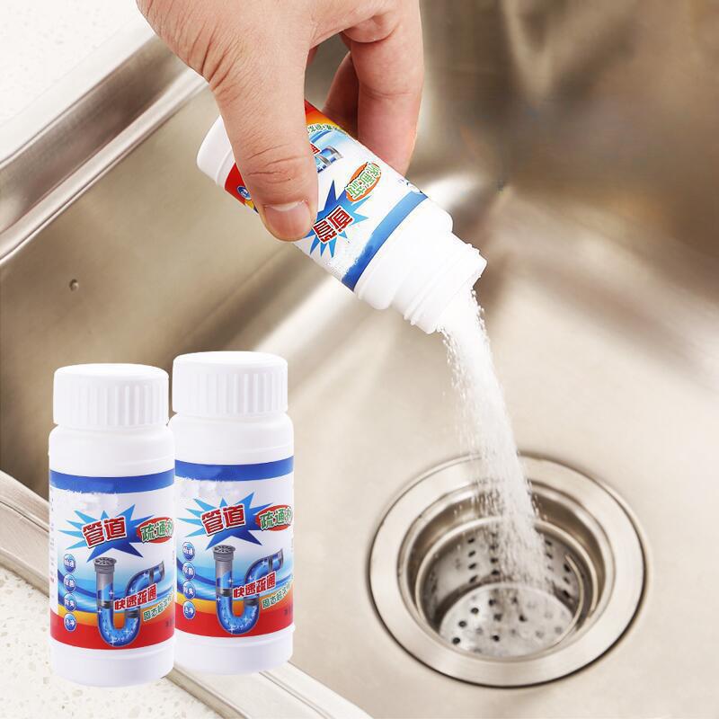 Средство для прочистки труб в туалете, средство для дренажа, средство для прочистки кухонных туалетов, дезодорирующее средство, порошок для засоров в сливе