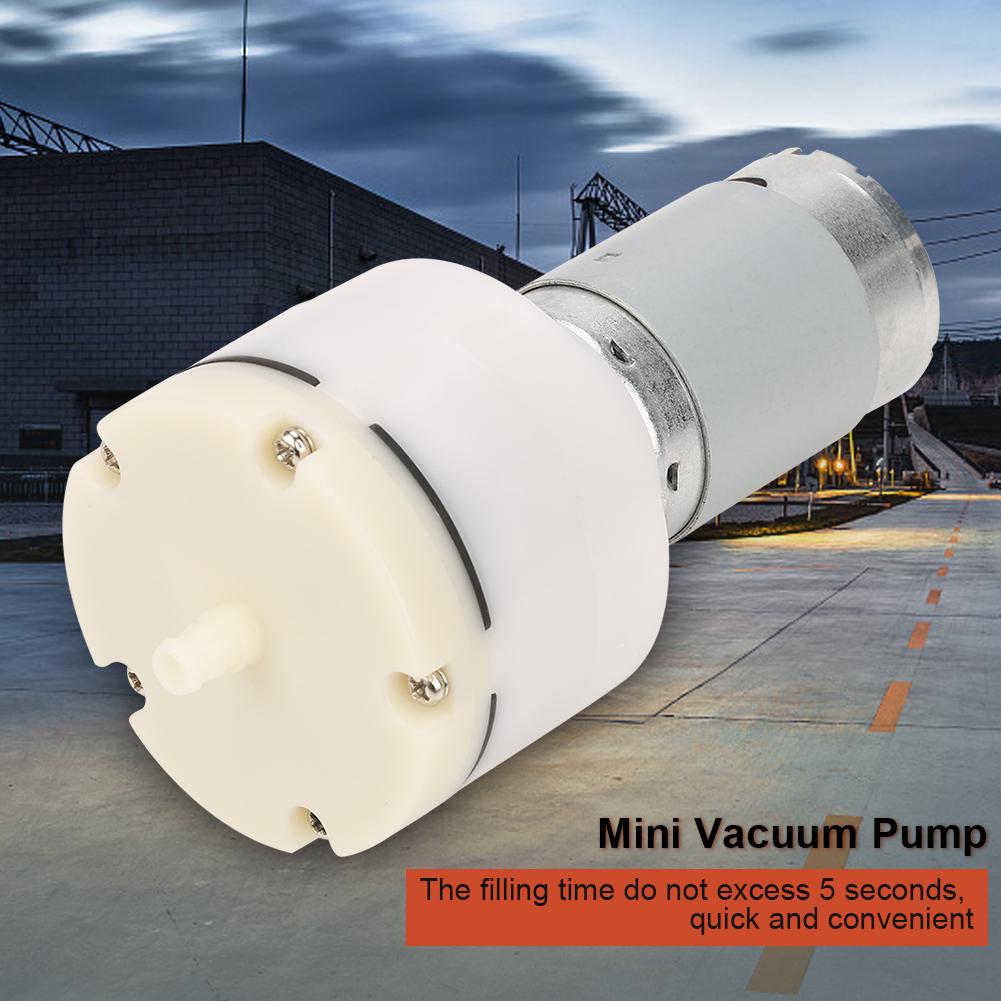 DC 12V Mini Small Low Noise Short Filling Time Air Vacuum Suction Pump