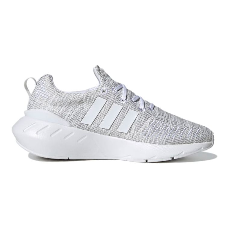 Adidas Swift Run 22 Big Kid White Grey Kids Sneakers Cloud-White Grey-Two Core-Black GW8175