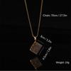 New Silver Vintage Cross Bible Book Pendant Necklace For Men and Women