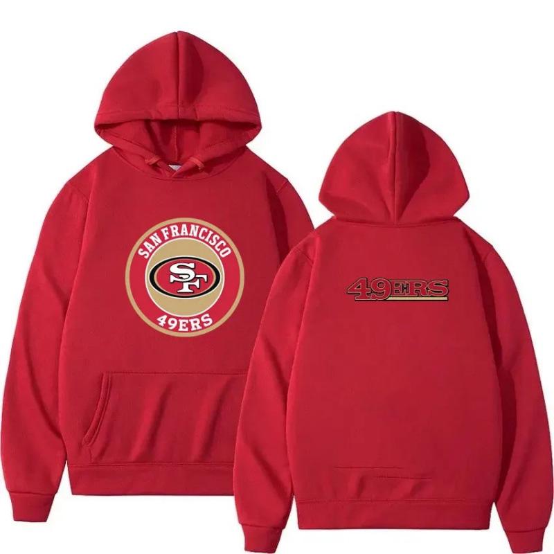 Мужская одежда с логотипом San Francisco 49ers, европейский размер