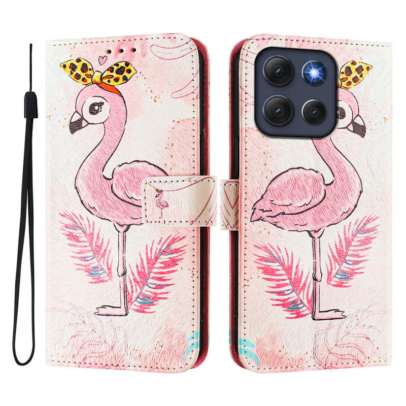 Роскошный кожаный чехол-книжка для Moto G06, чехол-книжка для Motorola MOTO G86 Power G06 G56 G66Y G66J 5G, кошелек-сумка, чехлы с цветами