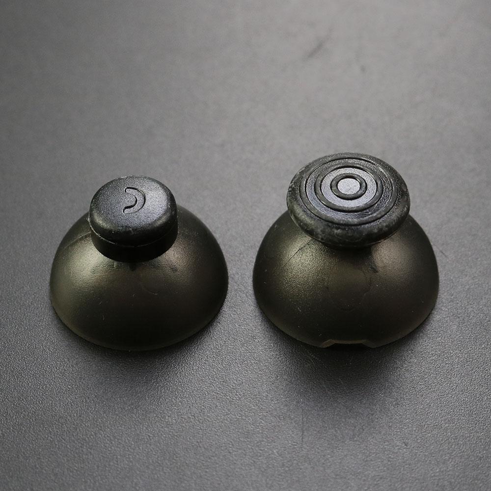 JCD 2pcs Left And Right 3D Analog Joystick Thumb Stick Silicone Cap For GameCube For NGC GC Controller Repair Part Replacement