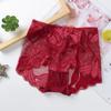 Women's Sexy Lace Underwear Panties Women's Hollow Out Breathable Lingerie Hip-lifting Mid-waist Briefs 2XL