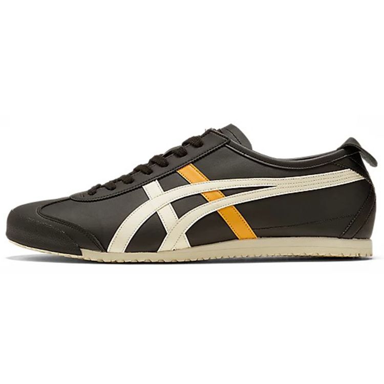 ONITSUKA TIGER Mexico 66 Comfortable Retro Fashion Durable Lightweight Low-Top Casual Running Shoes Unisex Sneaker Black White 1183C080-001