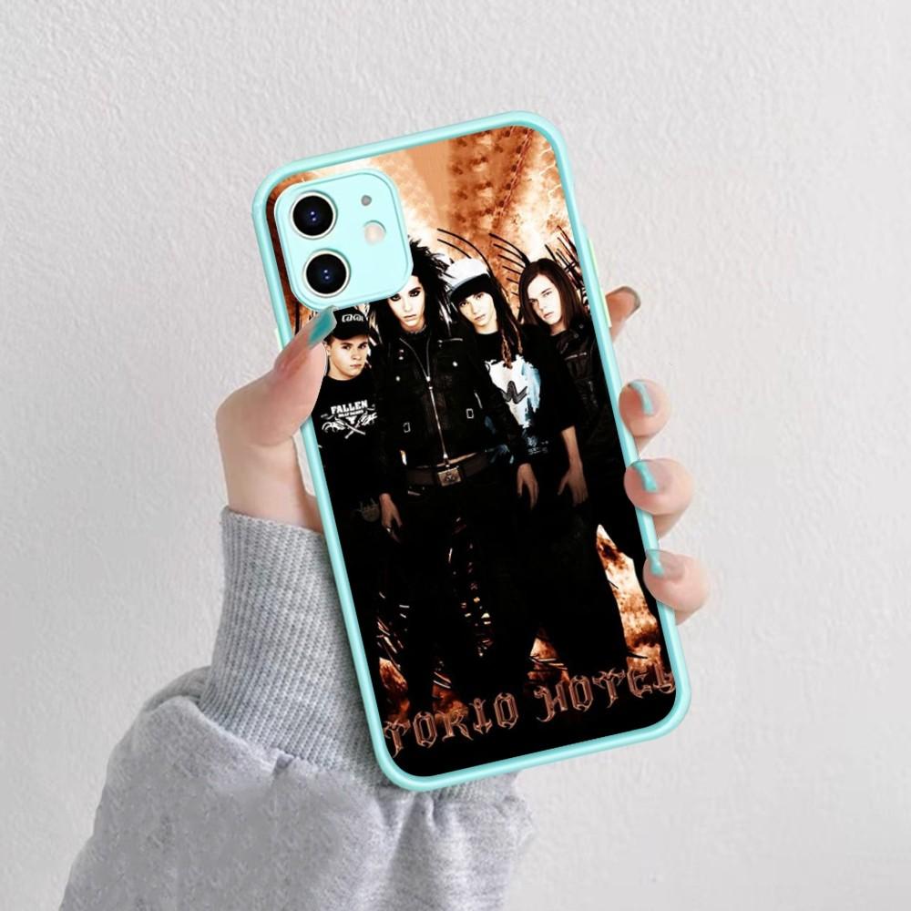 Hot Band T-Tokio H-Hotel Phone Case For IPhone 14 11 12 13 Mini Pro Max 8 7 Plus X XR XS MAX Translucent Matte Cover