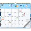 2026 Calendar, 18 Month Wall Calendar from January 2026 to June 2027, 14.5" x 11.8" Large Monthly Calendar for Home School Office Planning,