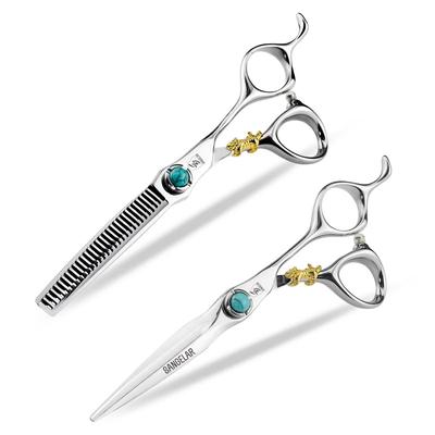 6-дюймовые ножницы для волос, серебряные профессиональные парикмахерские ножницы, инструменты для ухода за волосами, режущие филировочные ножницы для парикмахерской