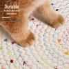 Mengdu Pet Four Seasons Cotton Rope Woven Cat Dog Bed