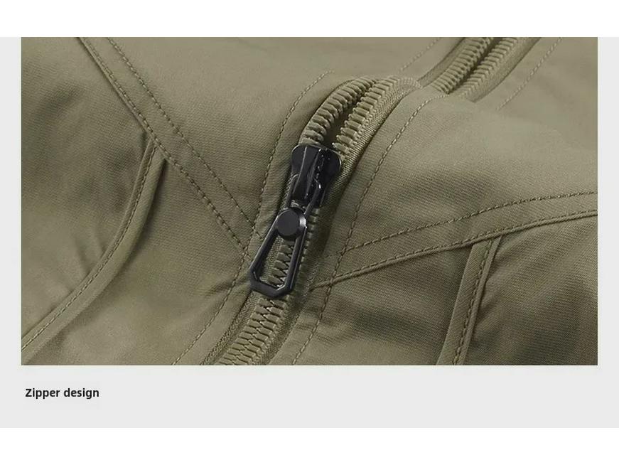 Мужская куртка пилота ВВС - повседневная бейсбольная майка армейского зеленого цвета, рабочая куртка весна/осень