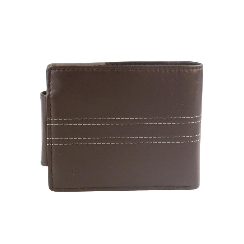 Eastern Counties Leather Scott Contrast Panel Leather Wallet