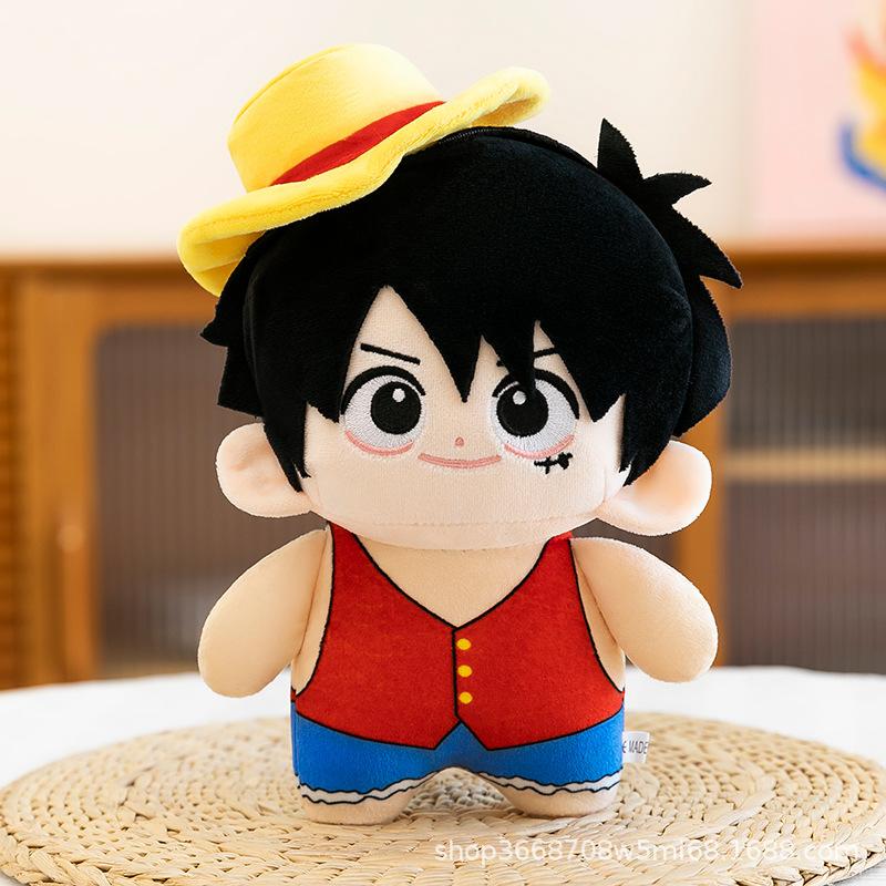 Милая плюшевая игрушка One Piece Солон Луффи Шанцзи Эйс Мягкие плюшевые игрушки Луффи Gear 5 Санджи Брук Тони Тони Чоппер