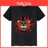 Bear Rabbit Cartoon Tshirt 100cotton Print Short Tops Y2k One Piece Boy Summer Fnaf Anime Tees Pride Tshirt Kids Clothes Girls