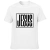 Jesus Is King Print Men Summer T-shirt Christian Religion God Faith T Shirt Men's Short Sleeve Clothing Tees Fashion Camisetas