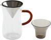 Bonmac Bonmac Double Wall Coffee Carafe Set 700ml Carafe Diameter 9.9 X Height 17.5cm, Filter Diameter 9.8 X Height 7.9cm, Holder Diameter 9.5 X