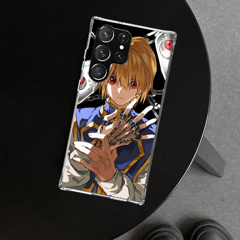 Чехол Huner X-Hunters Курапика для Samsung Galaxy S26 S25 Edge S24 S23 Ultra S22 Plus S21 FE S20 + Арт Кастомный Забавный