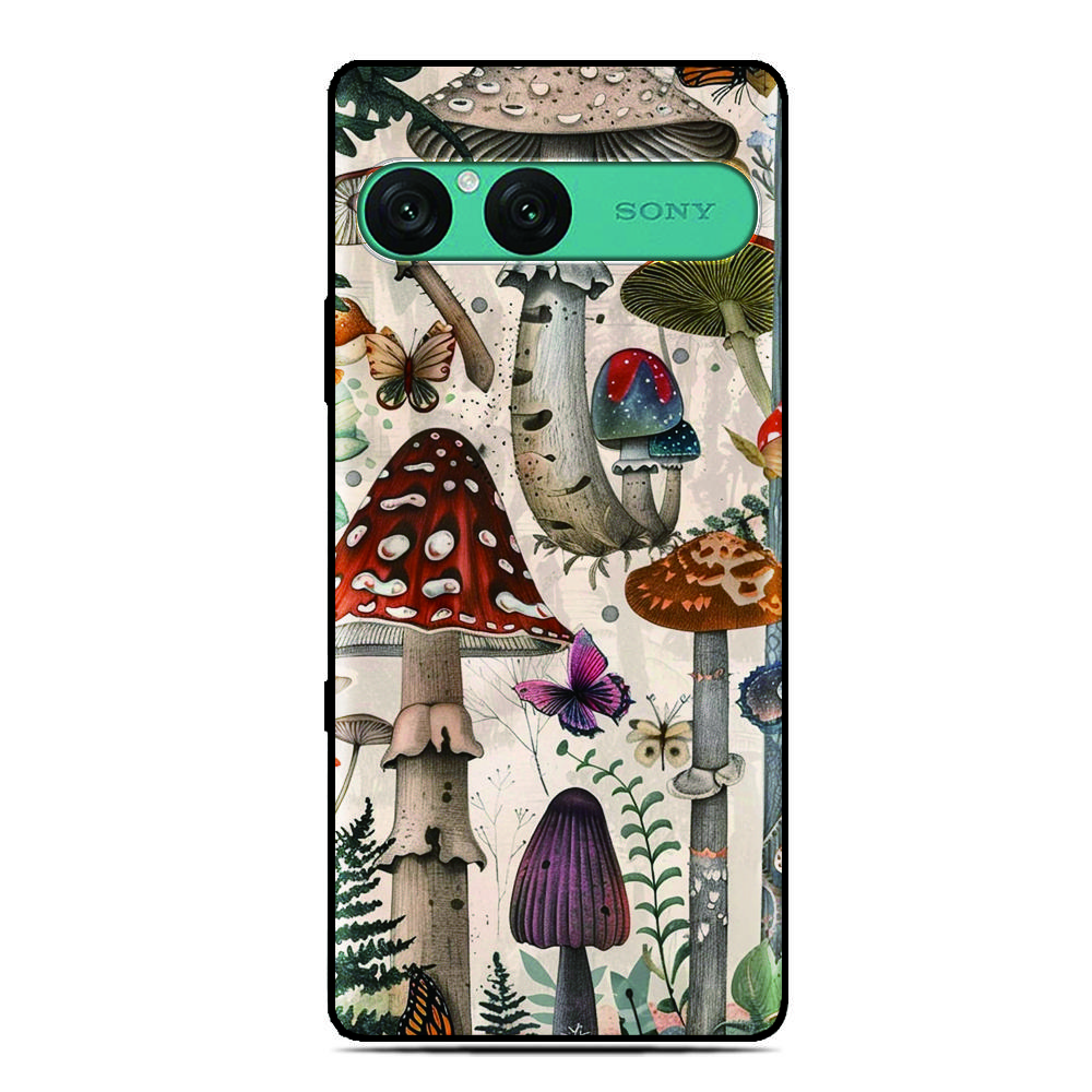 Mushroom Phone Case For Blackview Wave 9C 8C 6C Shark 9 Color 8 Oscal C80 C70 C60 C30 C20 Pro Flat 2 1C 2C Tiger 13 12 Cover