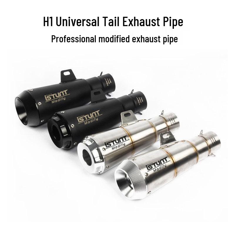 Enhanced Exhaust Pipe for ZX6R Sai 600, Kymco 450RR, GSX/DL250, CBR/NX400R