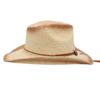 Western Cowboy Straw Hat Outdoor Sun Hat Seaside Beach Hat Knight Hat Men'S And Women'S Pink Cool Hat
