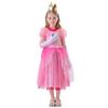 Cosplay Halloween Peach Princess Dress Kids Dress Cartoon Game Girls Cosplay Pink Dress
