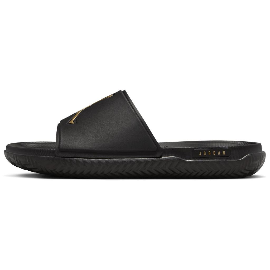 Air Jordan Jumpman Slide Black Metallic Gold Men Sneakers FQ1598-007