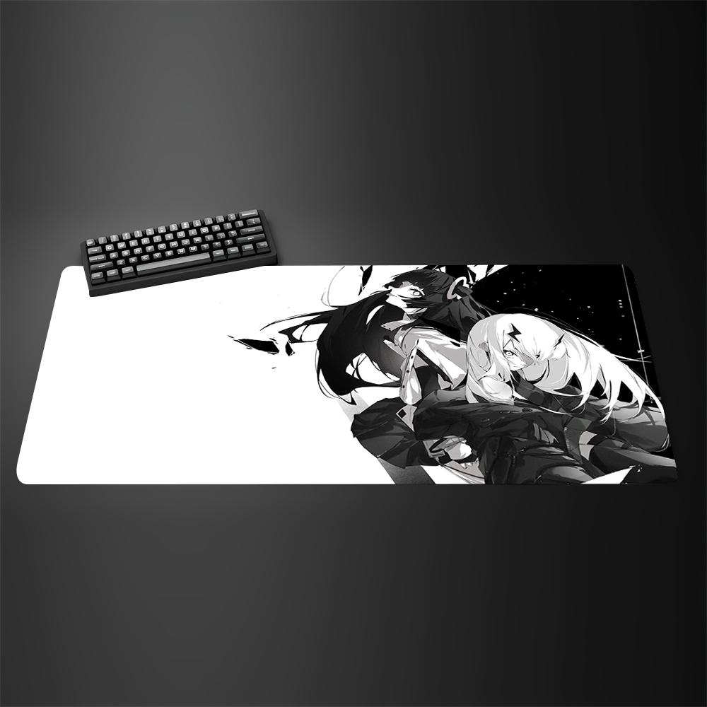YUki Aim Gaming Mouse Pad NonSlip Mouse Mat Kazemi Anime Large Mousepad Gamer Professional Computer Big Desk Pads Keyboard Mat