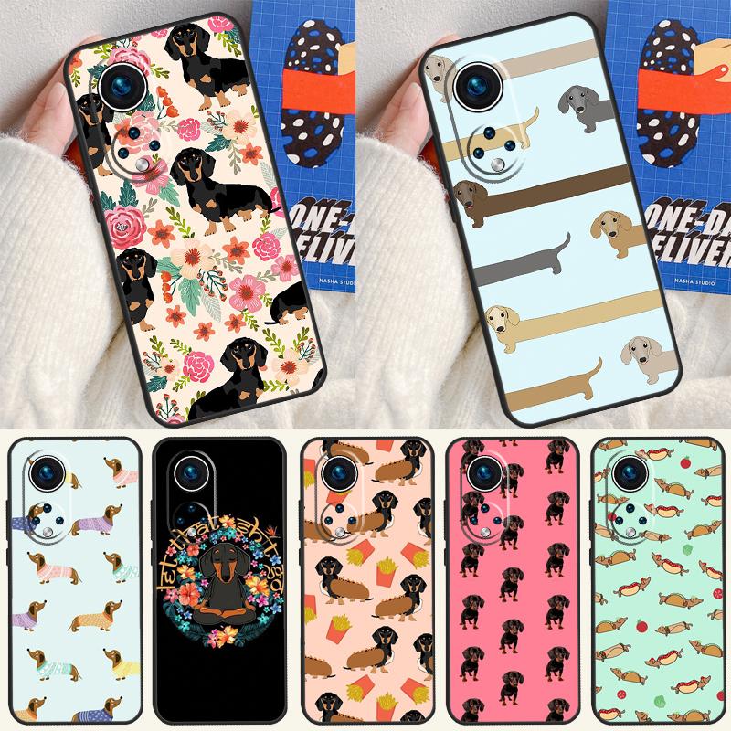 Чехол 'Любовь таксы' для Honor 200 Pro 50 70 90 Lite X9a X8a X8 X9 X8b X9c X9b Honor Magic 7 5 6 Pro