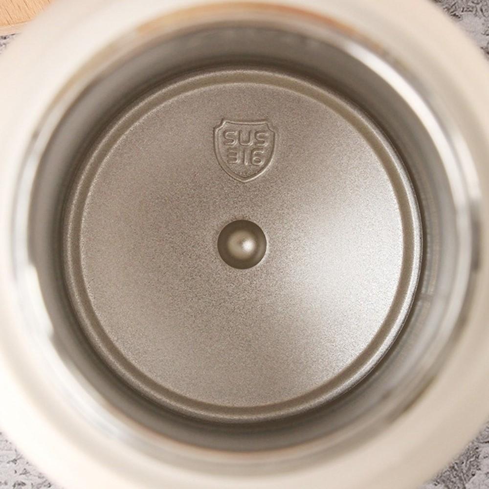 316 Stainless Steel Thermos Cup Large Capacity with Straw Insulated Water Bottle 800ml Portable Handle Sports Drinking Cup