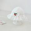 Sweet Infant Bucket Hat Lace Ruffle Baby Fisherman Hat Casual Newborn Sun Hat  Outdoor
