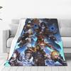 Игровой Мир Warcraft Плед Мягкий Теплый Фланелевый Плед Покрывало для Кровати Гостиной Пикника Путешествия Дома Дивана
