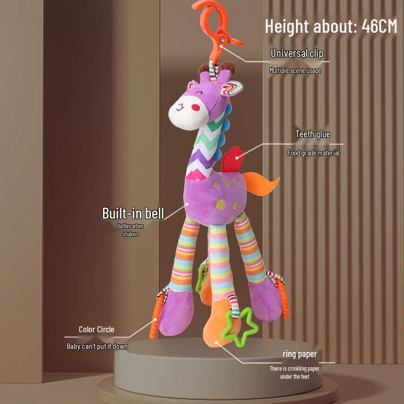 Подвесная погремушка-колокольчик для детской коляски и кроватки