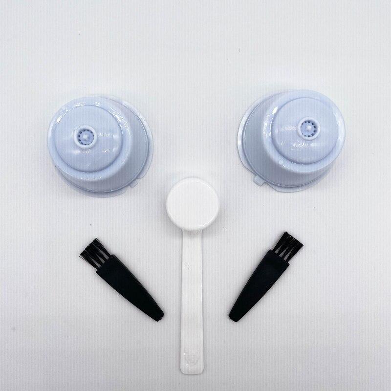 Многоразовые кофейные капсулы, фильтр-чашка для Nescafe Dolce Gusto, многоразовые колпачки, ложка-кисть, фильтр-корзины, мягкий вкус, сладкий