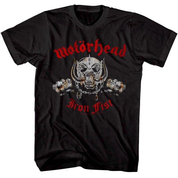 Motorhead Iron Fist Men T Shirt Album War-Pig Heavy Metal Rock Band Concert
