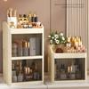 Plastic Makeup Storage Box Multi-Layer Stationery Rack Household Storage Shelf  Cosmetics Organizer