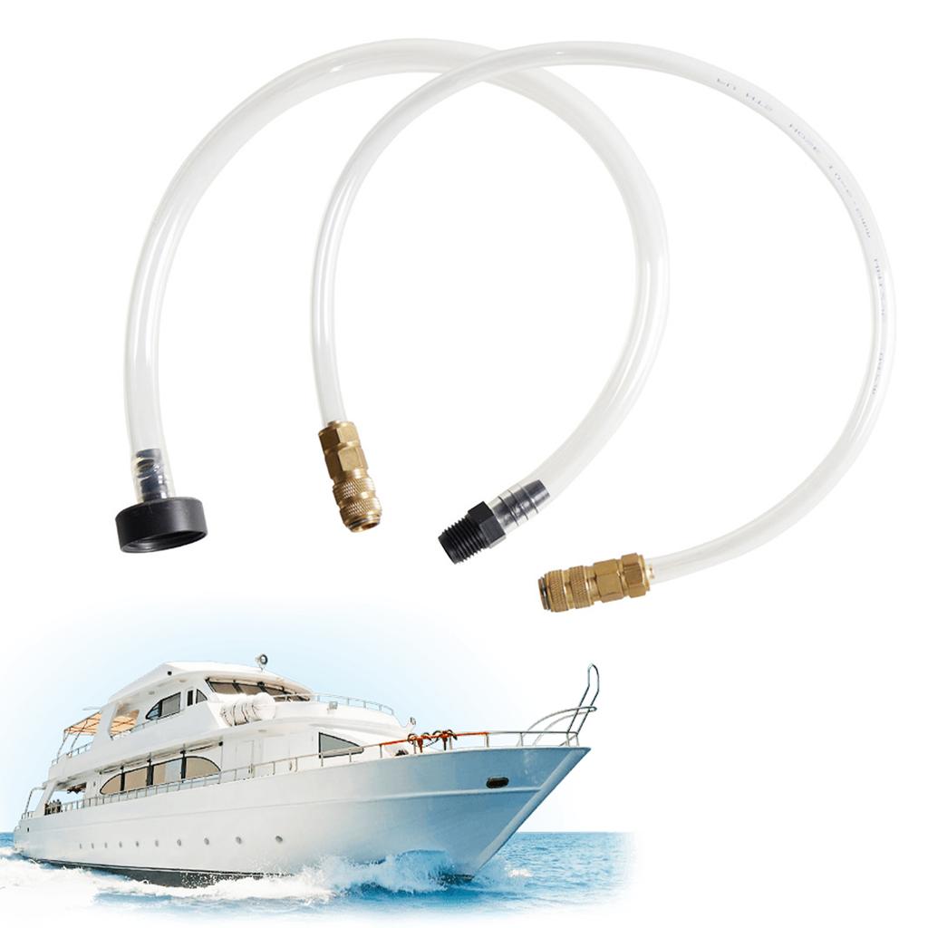 2pcs Marine Hydraulic Steering Fill Kit Hydraulic Vent Plug and Fill Fitting Set for Most Marine Outboard Motor Systems