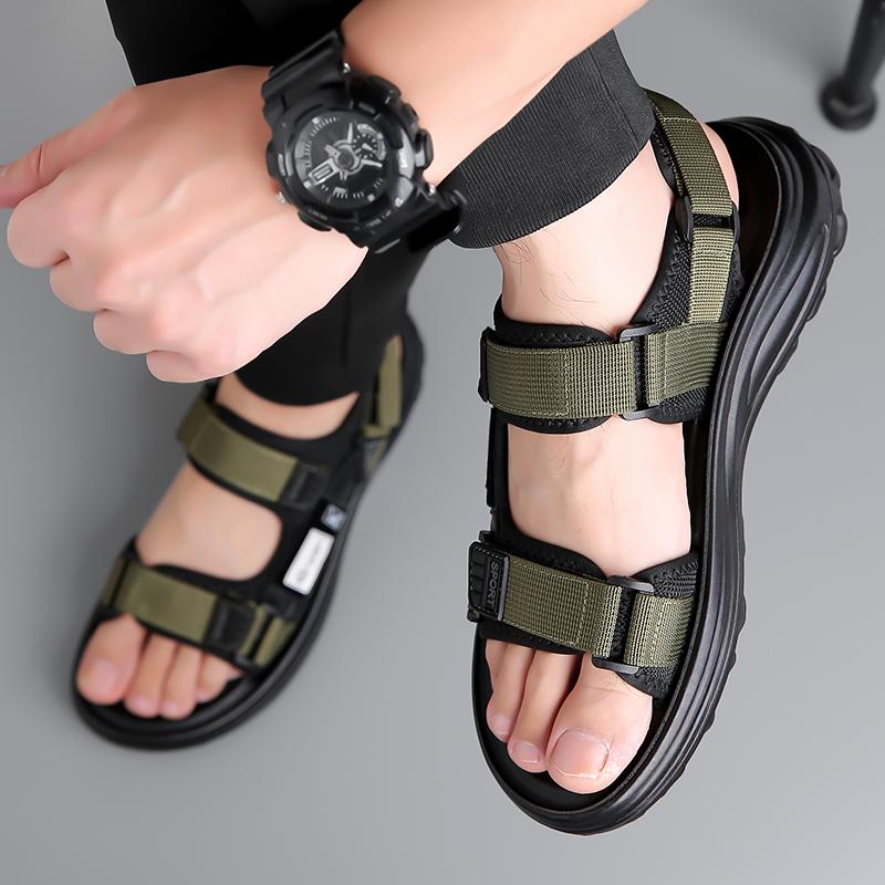 Fashion New Arrival Classic Mens Sandals Hollow Out Male Summer Shoes Outdoor Beach Shoe Breathable Round Toe Sandals Leisure Walk Flats