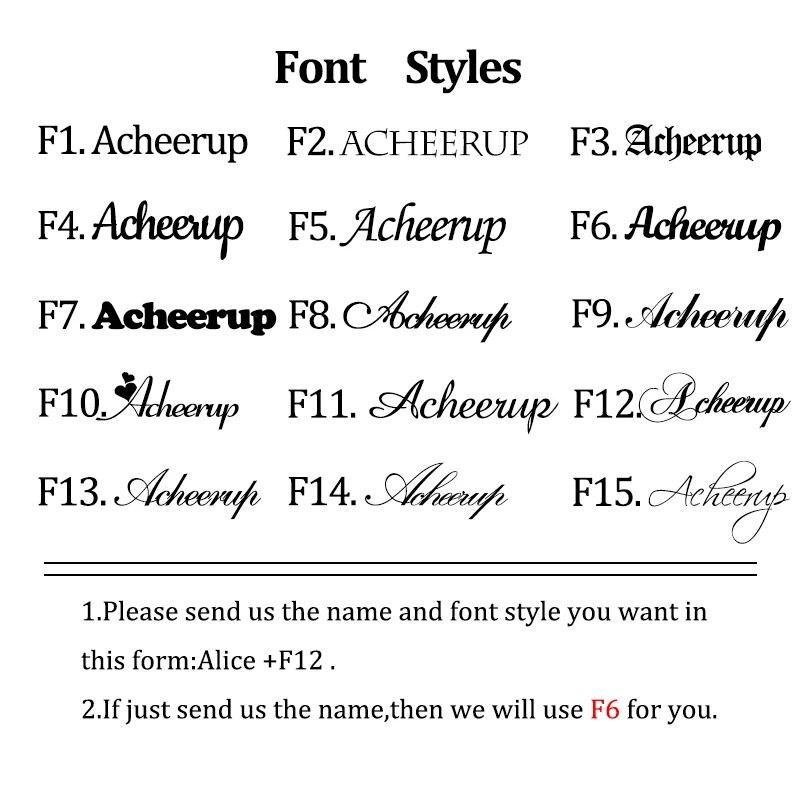 Женский браслет Acheerup с индивидуальным именем из нержавеющей стали, толстая регулируемая ручная цепочка с цирконием и бабочкой, рождественский подарок