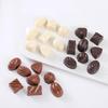 Фальшивый шоколад и образцы еды, 3 цвета (белый, черный, коричневый) x Набор из 24 шт. [Shinwa Hiroba] Конфеты, Белый, Черный, Коричневый, Декор, Рождество, День святого Валентина,
