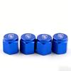 AAV1 4PC Metal Car Styling Wheel Tire Air Valve Caps Stem Cover For Porsche Cayenne Panamera Macan Boxster Cayman 718 911 Sticker