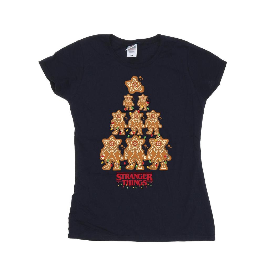 Netflix Womens/Ladies Stranger Things Gingerbread Cotton T-Shirt