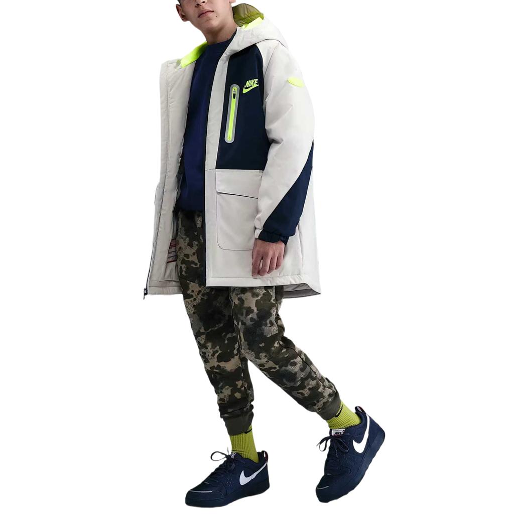 Nike Tech Zip Comfortable Skin-Friendly Hoodie Kids Kids Jackets IR0011-410