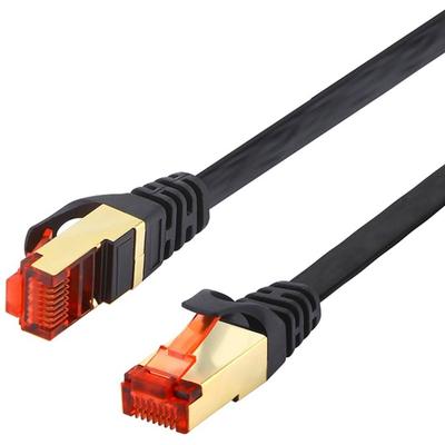 Сетевой кабель Ethernet Cat6 RJ45 плоский экранированный гигабитный сетевой кабель LAN Cat 6 для компьютера модема коммутатора маршрутизатора PS3 PS4