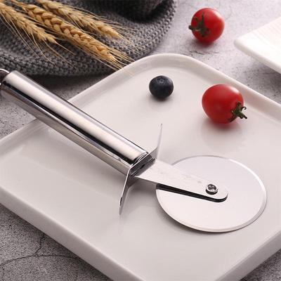 Нержавеющая сталь, инструменты для резки пиццы с одним колесом, бытовой нож для пиццы, инструменты для торта, использование для вафельного печенья