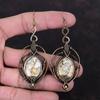Brecciated Mookaite Earring Copper Wire Wrapped Gemstone Earrings Handmade Earring Designer Jewelry Gift For Women Beautiful Copper Jewelry
