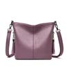 New Women's One Shoulder Messenger Bag Soft Leather Small Square Bag