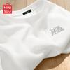 MINISO Мужская футболка с длинным рукавом вафельной вязки