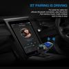 TRANSMETTEUR FM DE VOITURE Tbest Lecteur MP3 pour voiture Kit voiture mains libres sans fil Bluetooth T11 Lecteur MP3 Transmetteur