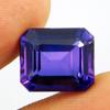 Rare Natural 12.10 Ct Ceylon Purple Sapphire Emerald Certified Loose Gemstone