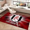 1PC rug Fulham Crest Design Carpet, Chair Rug,Area Rug for Office Bedroom living rooms bedroom, Doormat decor Christmas fan gifts